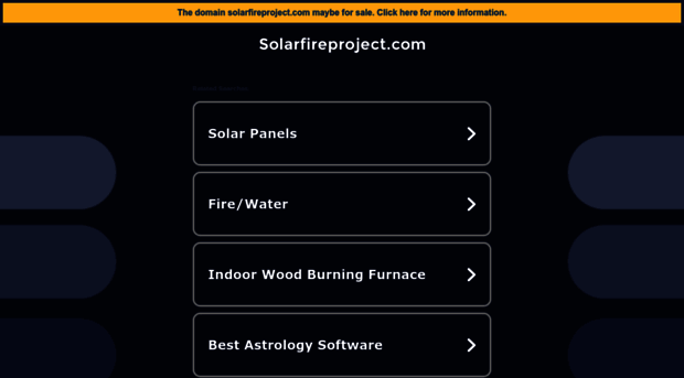 solarfireproject.com