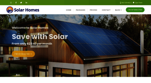 solarhomes.co.za