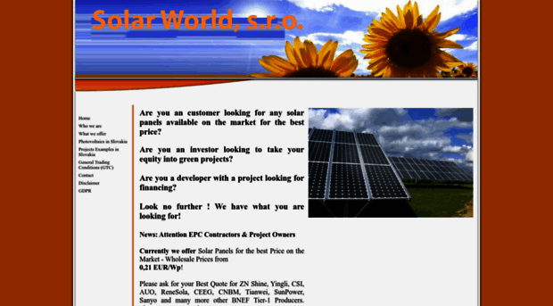 solarinvestor.info