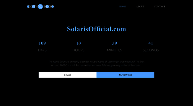 solarisofficial.com