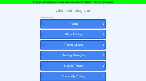 solarlinetrading.com