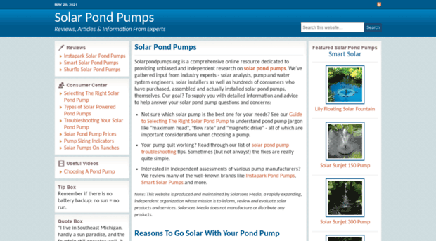 solarpondpumps.org