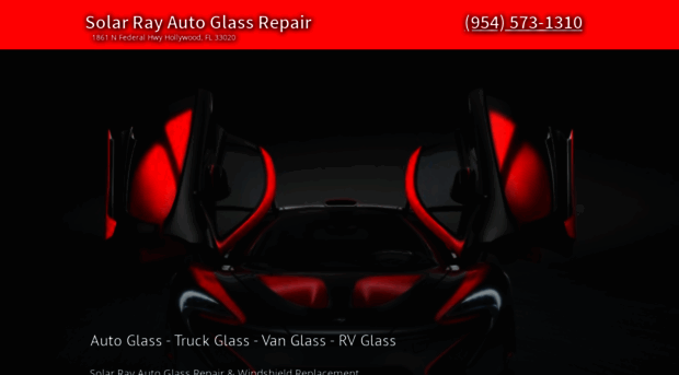 solarrayautoglassrepairhollywoodfl.com