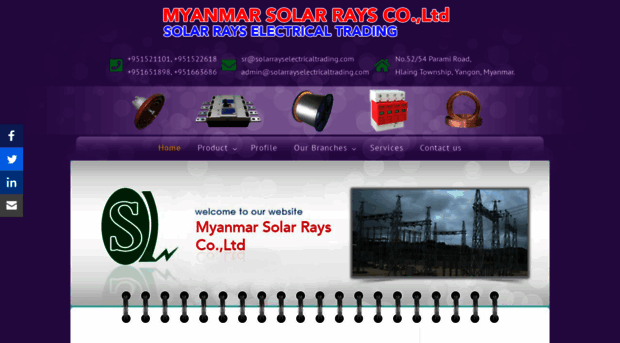 solarrayselectricaltrading.com