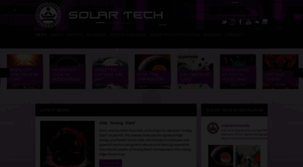 solartechrecords.com