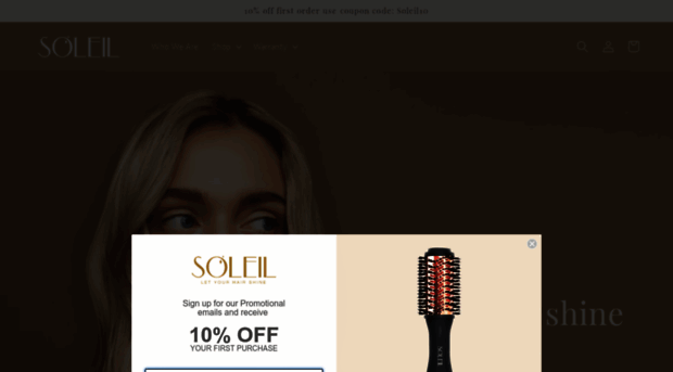 soleilhairtools.com