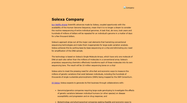 solexa.co.uk