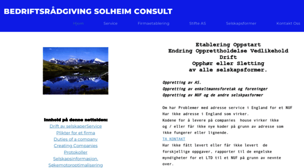 solheimconsult.no