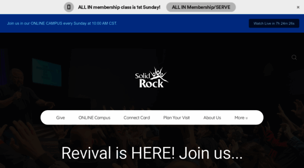 solidrockchurch.com