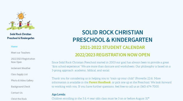 solidrockschool.org