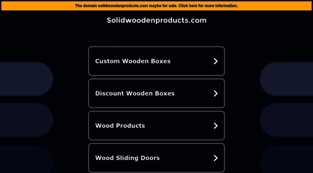 solidwoodenproducts.com