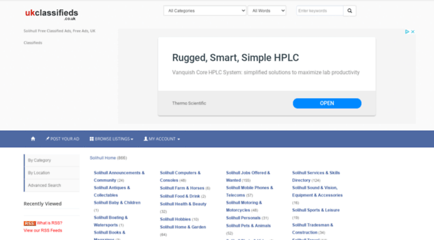 solihull.ukclassifieds.co.uk