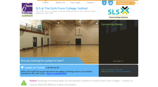 solihullsixth.schoolbookings.co.uk