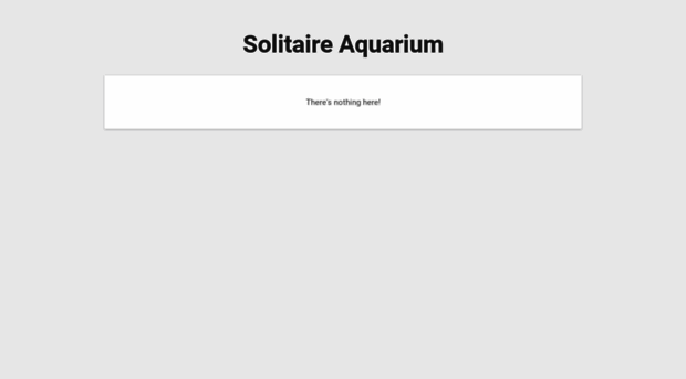 solitaireaquarium.blogspot.com