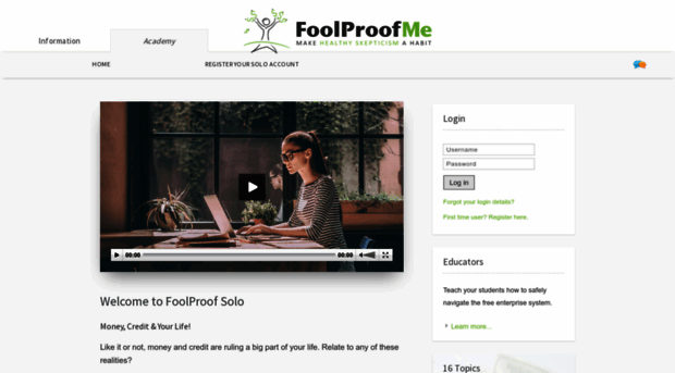 solo.foolproofonline.info