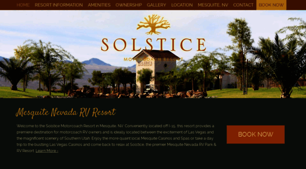 solsticemotorcoachresort.com