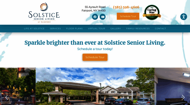 solsticeseniorlivingfairport.com