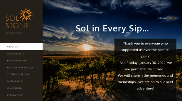 solstonewine.com