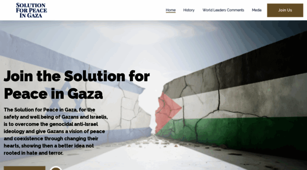 solutionforpeaceingaza.com