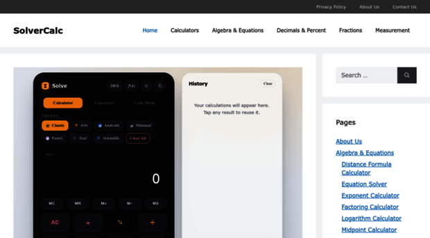 solvercalc.com