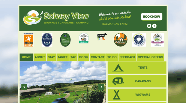 solwayviewholidays.com