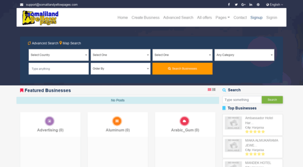 somalilandyellowpages.com