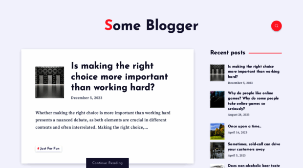 someblogger.com