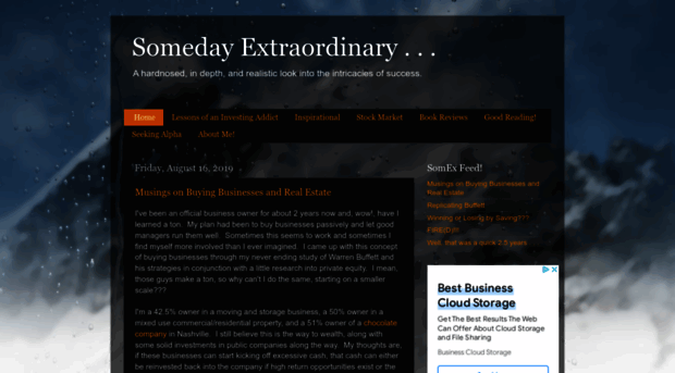 somedayextraordinary.com