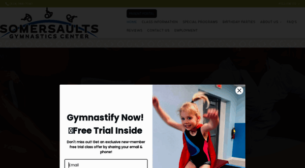 somersaultsgym.com