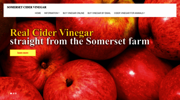 somersetcidervinegarco.co.uk