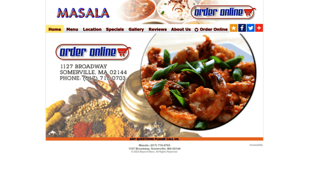 somervillemasala.com