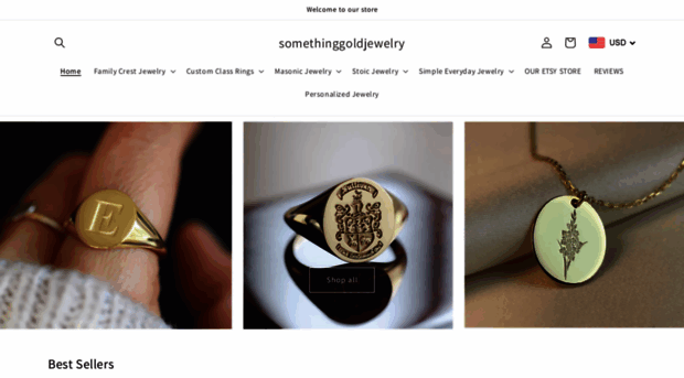 somethinggoldjewelry.com