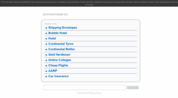 sommermailer.eu