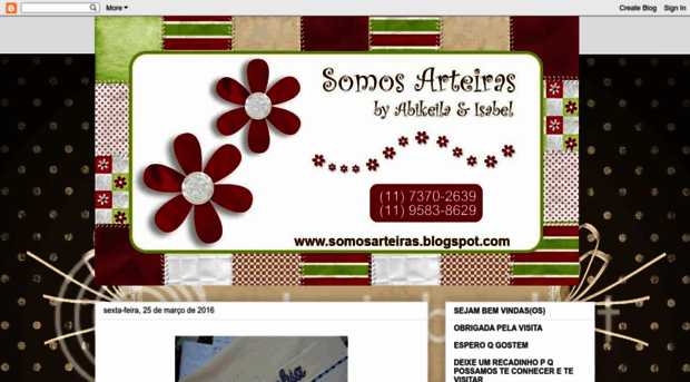 somosarteiras.blogspot.com