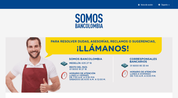 somosbancolombia.com