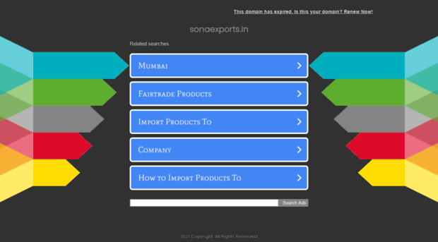 sonaexports.in