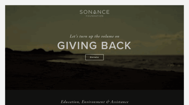 sonancefoundation.com