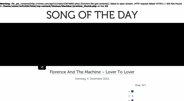 song-of-the-day.de