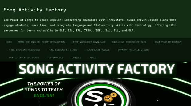 songactivityfactory.com