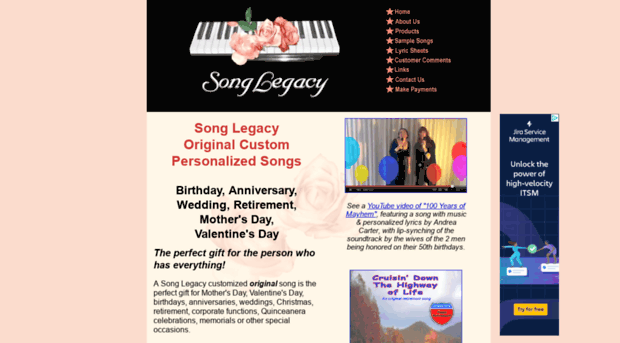 songlegacy.com