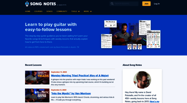 songnotes.net