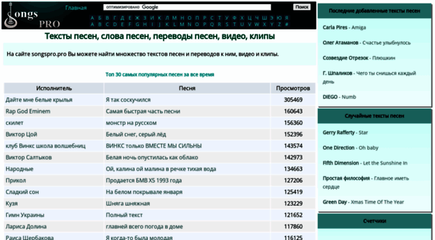 songpros.ru