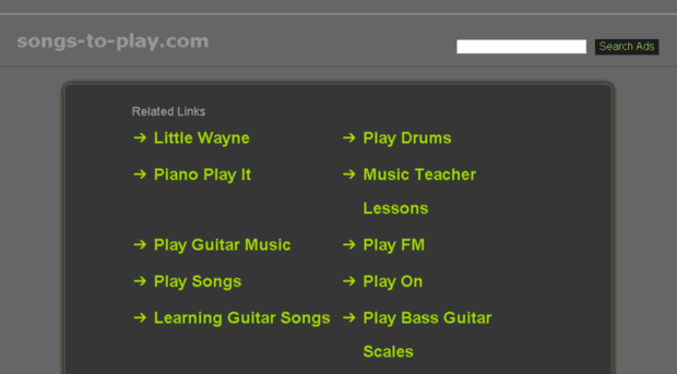 songs-to-play.com