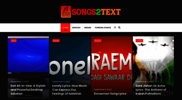 songs2text.com