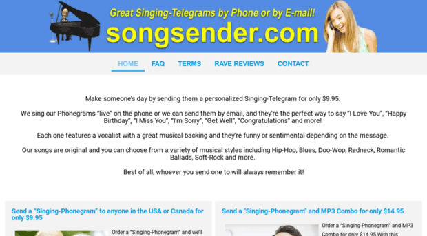 songsender.com