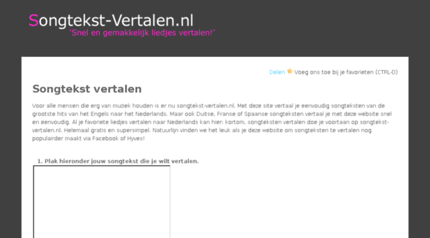 songtekst-vertalen.nl