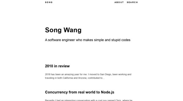 songwang.io