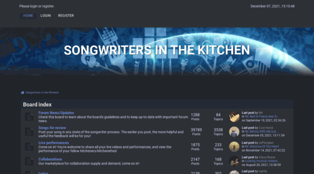 songwriter-forum-kitchen.com