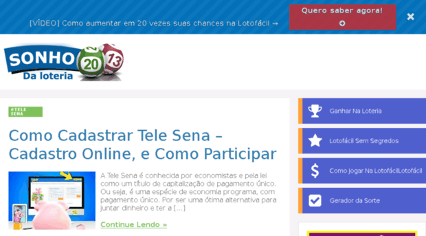 sonhodaloteria.com.br