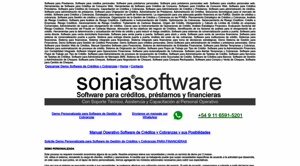 soniasoftware.com.ar